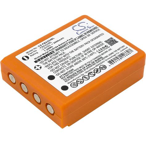 Replacement HBC Crane Remote Control Battery 3 6V 2 0Ah NiMH