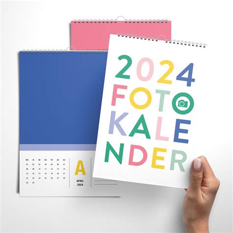 Fotokalender Zum Selbstgestalten Bastelkalender A Format