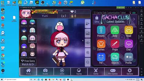 How To Play Gacha Club On Pc Windows With Nox App Player Youtube