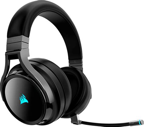 Best Buy: CORSAIR VIRTUOSO RGB Wireless Gaming Headset for PC, Mac, PS4, and Mobile Carbon CA ...