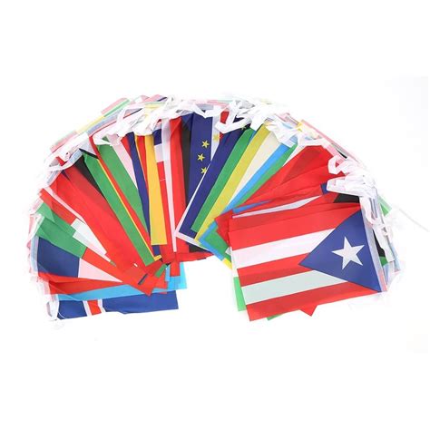 Countries String Flags National Flags Bunting International Flags