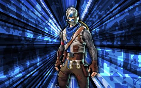 Descargar K Blue Squire Fortnite Rayos Azules De Fondo Blue Squire