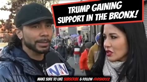 Trump Gaining Support In The Bronx Newsmax Interviews New Yorkers