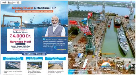 Major Infra Boost For Kochi Pm Modi To Inaugurate International Ship