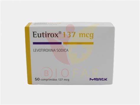 Eutirox R 137mcg X50com