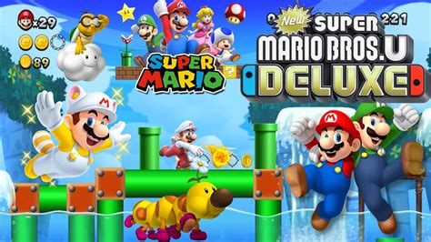 Mario Play New Super Mario Bros U Deluxe Walkthrough Nintendo