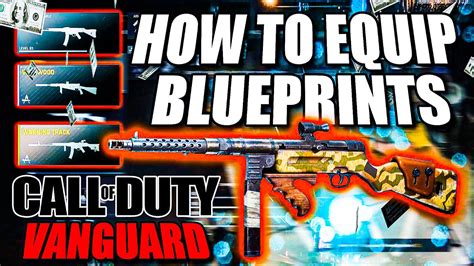 How To Equip Unlocked Blueprints In Call Of Duty Vanguard Cod