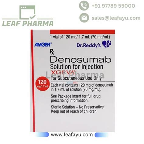 Xgeva 120mg Denosumab Solution For Injection At Rs 28645 Vial Xgeva