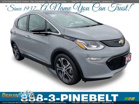 2019 Chevrolet Bolt Ev Premier Slate Gray Metallic Dark Galvanized