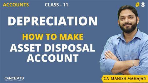 Asset Disposal Account Class 11 Provision For Depreciation