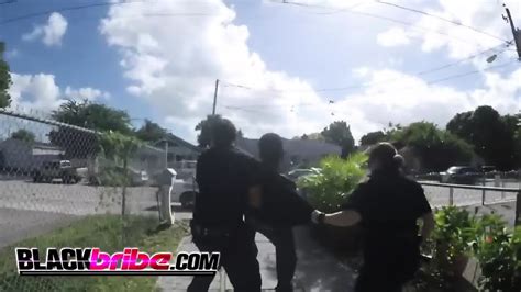 Horny Cop Drilled With Black Cock