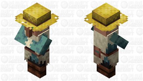 Snowy Farmer Minecraft Mob Skin