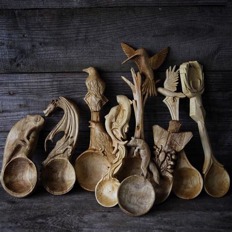 Hand Carved Spoons By Giles Newman Hand Carved Spoon Carved Spoons