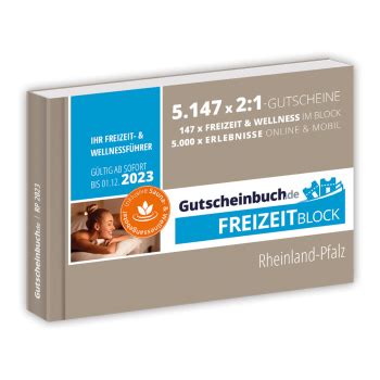 Rheinland Pfalz 2023 Gutscheinbuch De