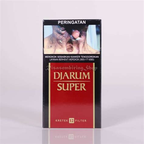 Jual Djarum Super Rokok 12 Batang Bungkus Di Seller Nourish Mart