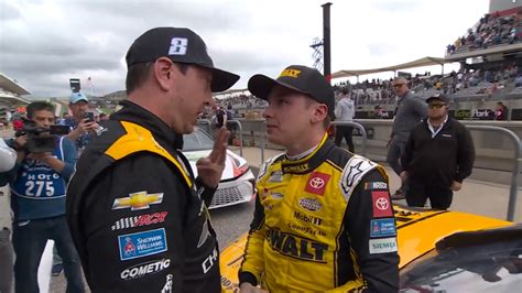 Kyle Busch Confronts Christopher Bell After On Track Run In At Cota