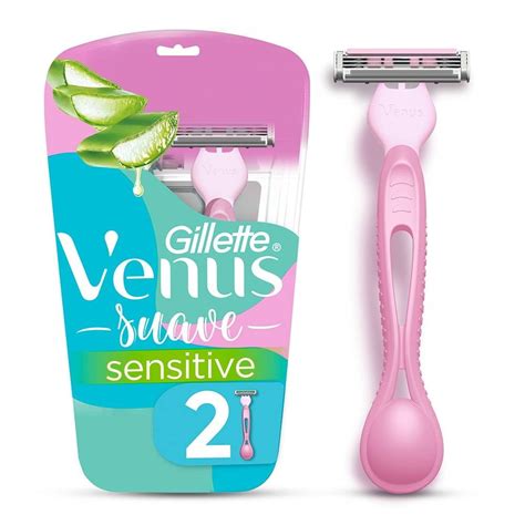 Rastrillo Gillette Venus Suave Para Mujer Sensitive Para Piel Sensible