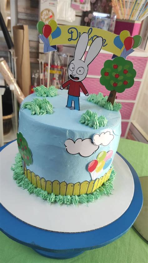 Simon The Rabbit Cake Fondant Figuren Fondant