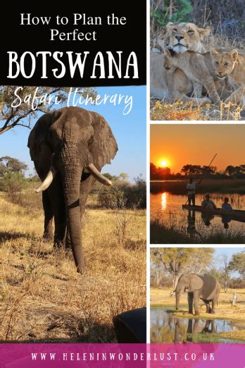 How To Plan The Perfect Botswana Safari Itinerary Helen In Wonderlust