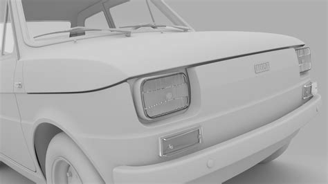 Fiat 126 1974 Modelo 3d 149 Max 3dm Obj 3ds Stl Fbx C4d Lwo Unknown Free3d