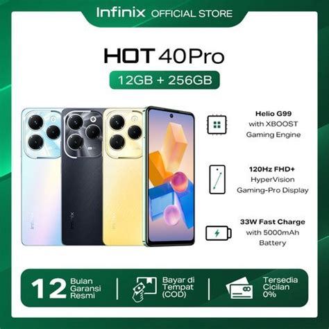 Jual Infinix Hot Pro Gb Helio G Fhd Mp Ai