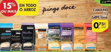 Promoção Arroz Carolino 1kg em Pingo Doce