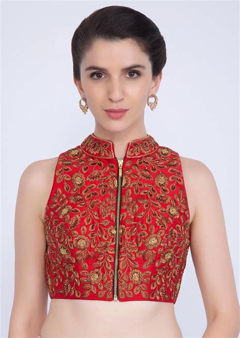 Trending Collar Neck Blouse Designs That Are Perfect For Weddings