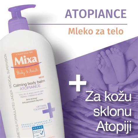 MIXA Atopiance Mleko Za Telo Za Odrasle I Decu 400 ML EApoteka