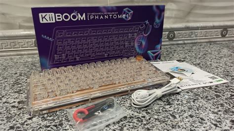 Kiiboom Phantom Review Best Crystal Clear Keyboard For Rgb Lover