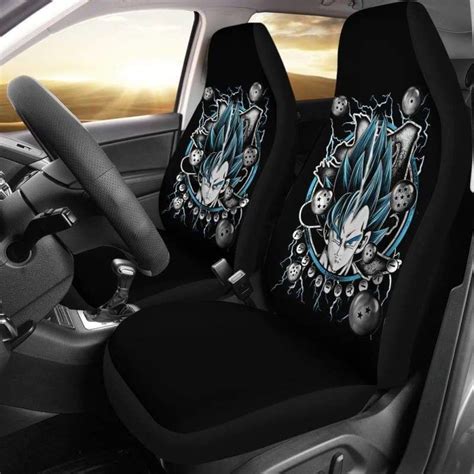 Goku Vegeta Dragon Ball Car Seat Covers Universal Fit 051312 Oralie Shop