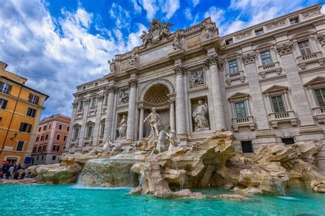 Recorrido por la ciudad clásica de Roma con la Fontana de Trevi y el