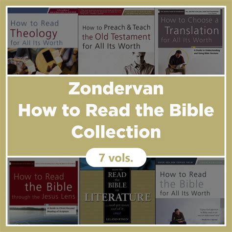 Zondervan How to Read the Bible Collection (7 vols.) - Verbum
