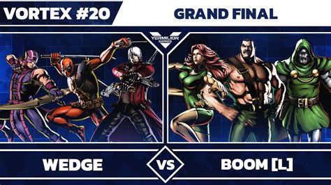 Vortex 20 Wedge Vs VMLN Boom L Grand Final UMVC3 YouTube