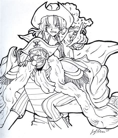 Buggy x Alvida - Ink by Avro-Chan on DeviantArt