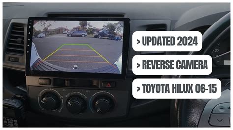 The Secret Behind Installing A Camera Reverse For TOYOTA HILUX 2006