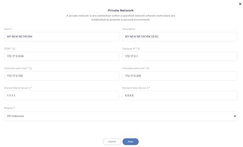 how to create a private network at home