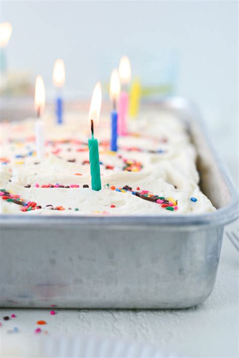 Easy Homemade Funfetti Cake Simply Scratch