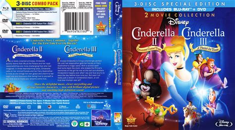 Cinderella Ii And Iii Movie Blu Ray Scanned Covers Cinderella Ii Iii Dvd Covers