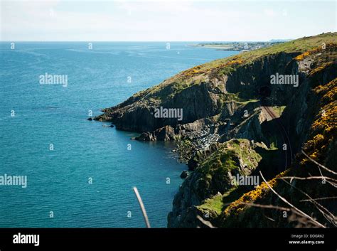 The Cliff Walk is a linear walk between Bray and Greystones, following the train line along the ...