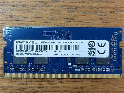 Ramaxel Gb Ddr Mhz Sodimm Laptop Memory Rmsa Mb H F