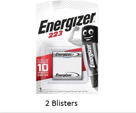 Stuks Blisters A Stuk Energizer Lithium Cr P P V Bol