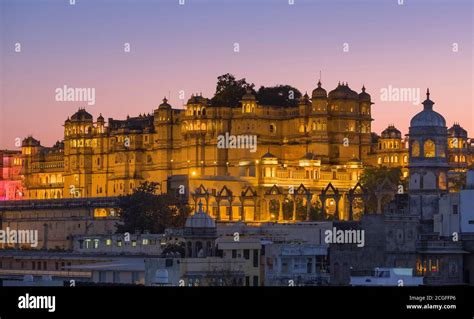 City Palace Udaipur Rajasthan India Stock Photo - Alamy