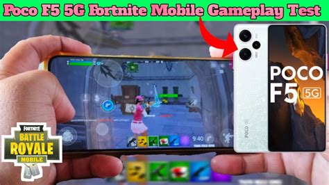 Poco F5 5G Fortnite Mobile Gameplay Test Poco F5 Fortnite Test