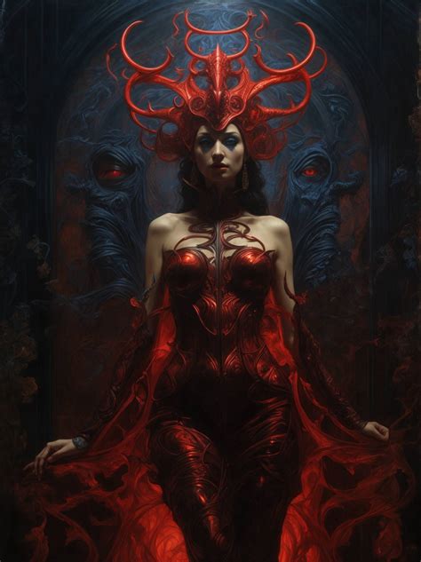 Red Priestess by Cheese-and-Lasers on DeviantArt