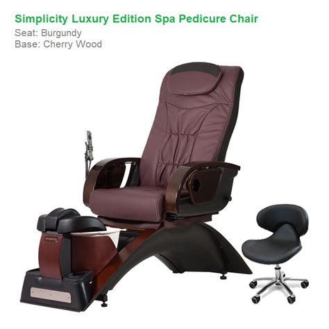 Simplicity Luxury Edition Spa Pedicure Chair No Plumbing Naildepot