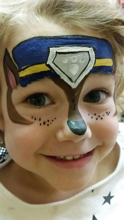 Chase Paw Patrol Pups By Happy Valley Face Painting Kinderschminken