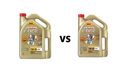 5W30 vs 5W40 : Which Oil Should I Choose?