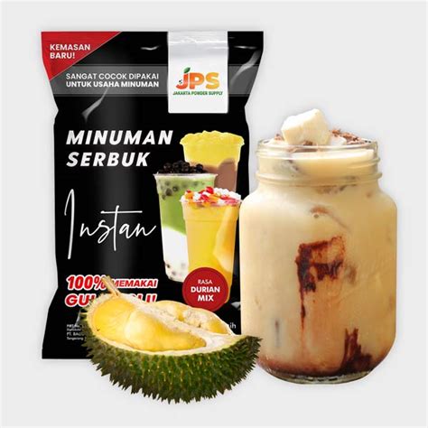 Bubuk Minuman Durian Mix Tokobubuk Tokobubuk