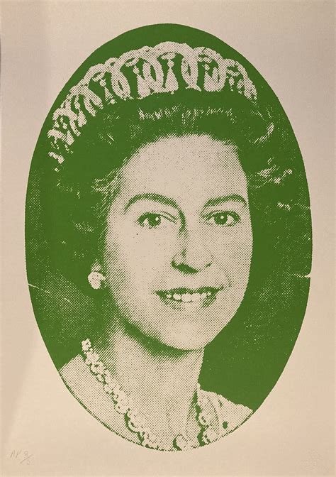 Sex Pistols Original Poster God Save The Queen Green Screen Print By