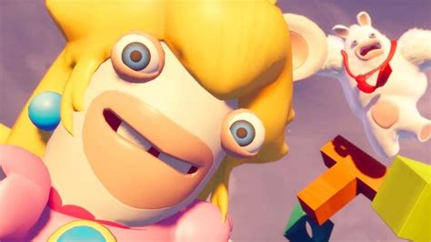 Mario Rabbids Kingdom Battle Official Rabbid Peach Character Spotlight Trailer Shes A Fighter